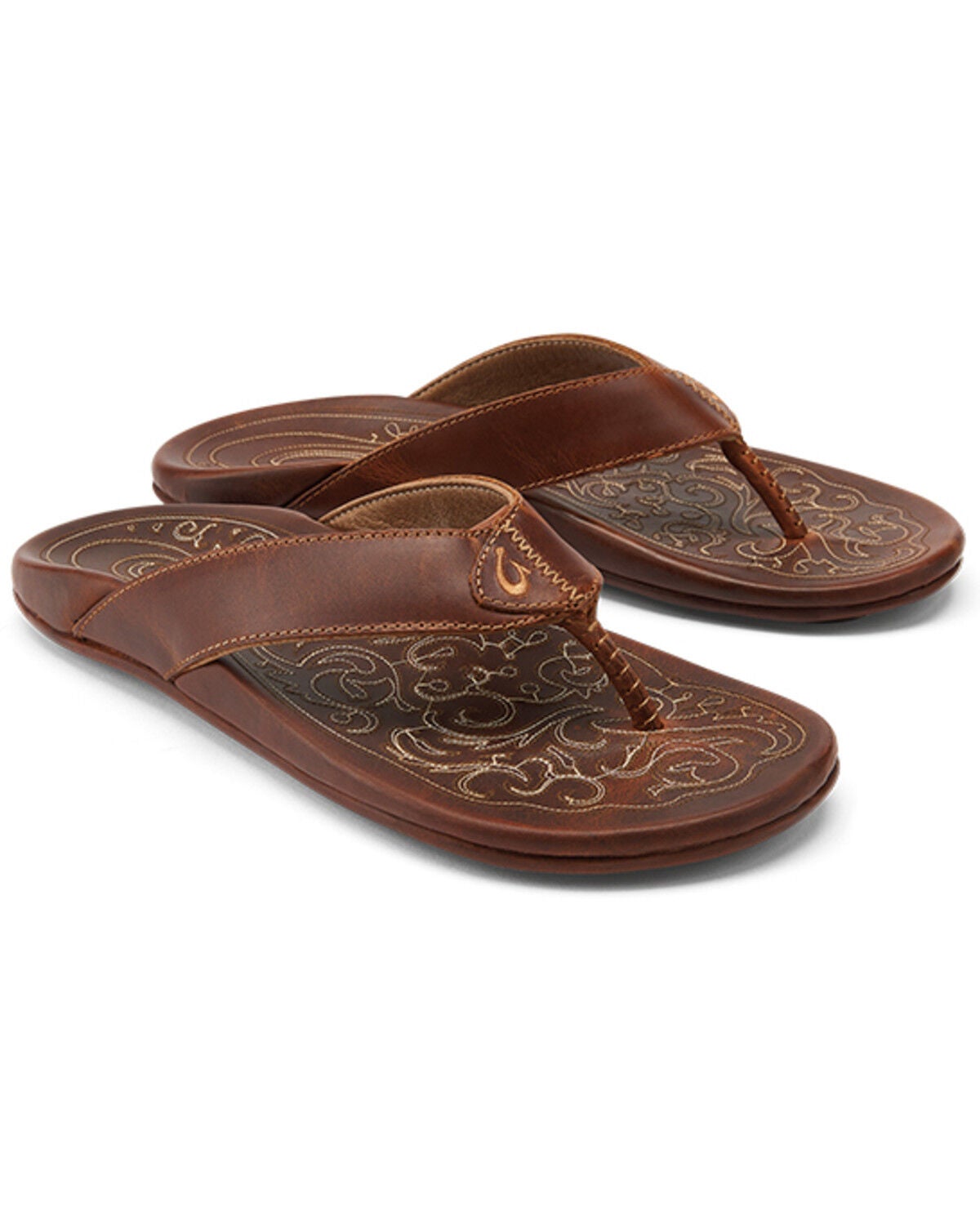 OluKai Men's Mekila Casual Sandals, Natural, hi-res