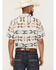 Image #4 - Cody James Men's Potomac Southwestern Print Short Sleeve Button-Down Stretch Western Shirt, Grey, hi-res