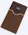 Cody James Men's Tooled Rodeo Wallet, Brown, hi-res