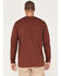 Image #4 - Hawx Men's Forge Solid Work Pocket T-Shirt - Big & Tall , Dark Red, hi-res