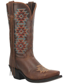 Laredo Women's Charmayne Western Boots - Snip Toe, Brown, hi-res