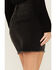 Image #4 - Idyllwind Women's Double Back Yoke Stretch Mini Denim Skirt, Black, hi-res
