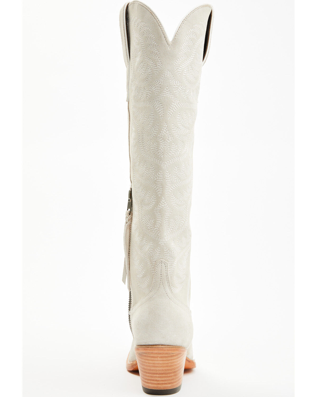 Image #5 - Ariat Women's Laramie StretchFit Tall Western Boots - Snip Toe, White, hi-res