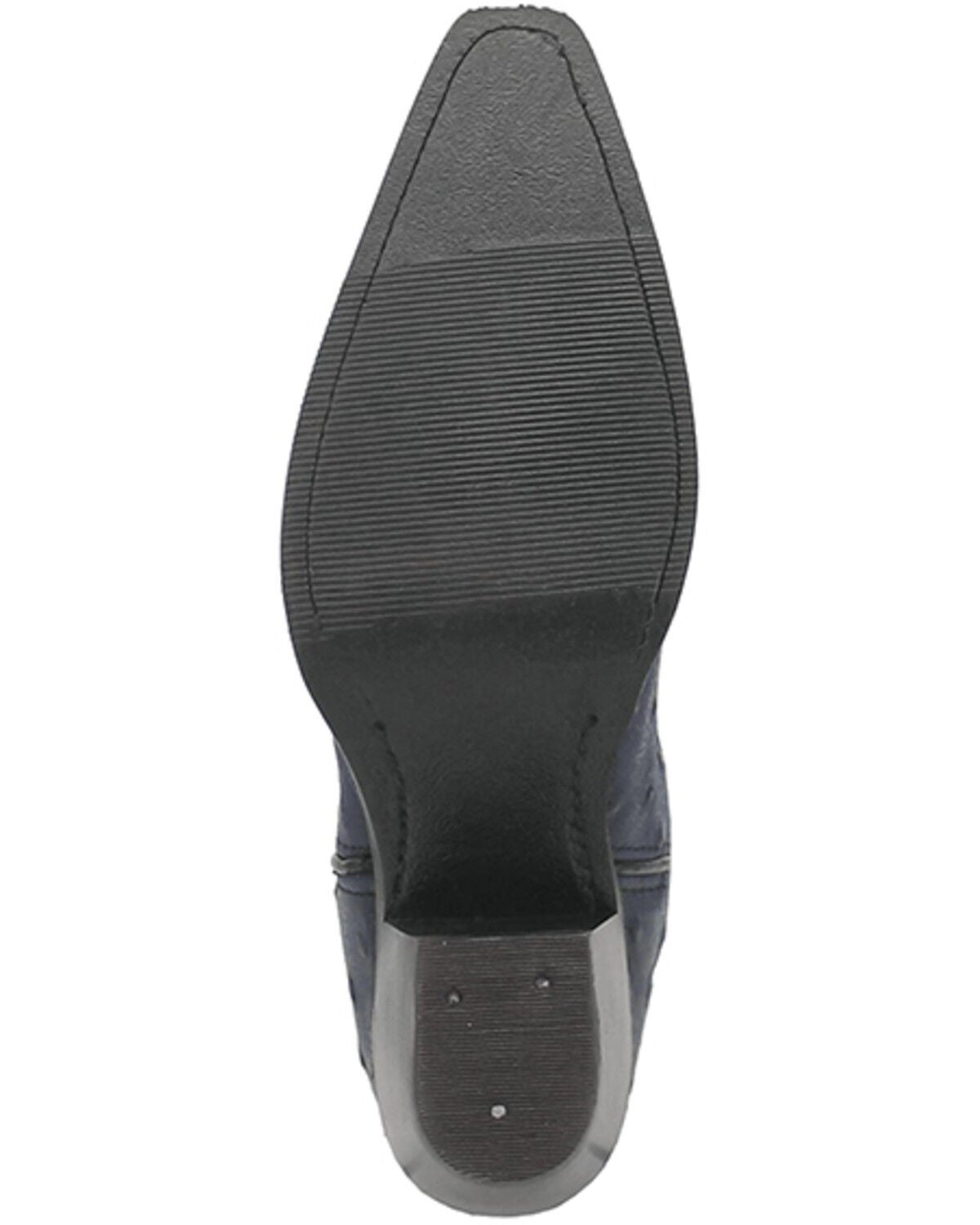 Image #7 - Dingo Women's Selene Tall Western Boots - Snip Toe, Blue, hi-res