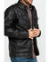 Cody James Men's Backwoods Distressed Faux Leather Moto Jacket - Big & Tall , Brown, hi-res
