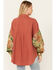 Image #4 - POL Women's Tapestry Shacket, Rust Copper, hi-res