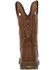 Image #5 - Rocky Women's Legacy 32 Waterproof Pull On Western Boot - Broad Square Toe , Brown, hi-res