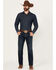 Image #1 - RANK 45® Men's Ambush Slim Straight Stretch Denim Jeans, Dark Wash, hi-res
