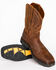 Image #9 - Cody James Men's Mustang Western Work Boots - Soft Toe, Brown, hi-res
