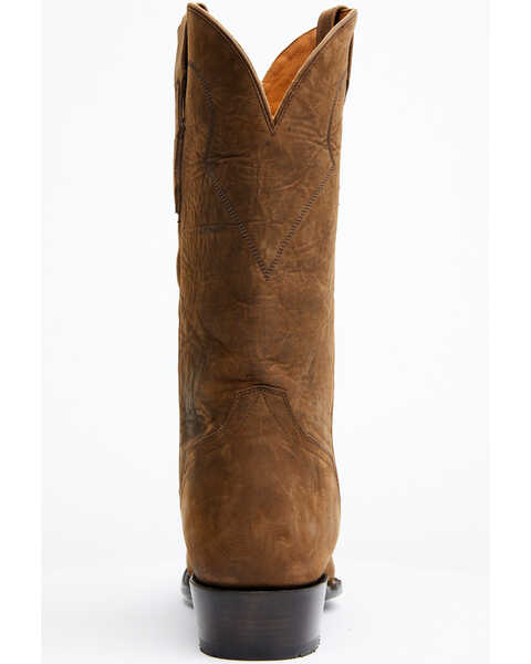 El Dorado Men's Brown Western Boots - Round Toe, Brown, hi-res