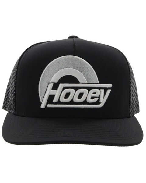 Image #3 - Hooey Men's Suds Logo Embroidered Trucker Cap, Black, hi-res