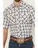 Image #3 - Wrangler Retro Men's Plaid Print Short Sleeve Snap Western Shirt, White, hi-res