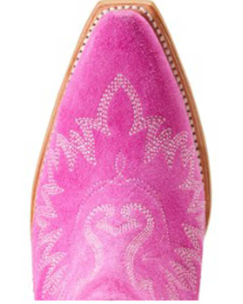 Image #4 - Ariat Women's Dixon Fashion Booties - Snip Toe, Pink, hi-res