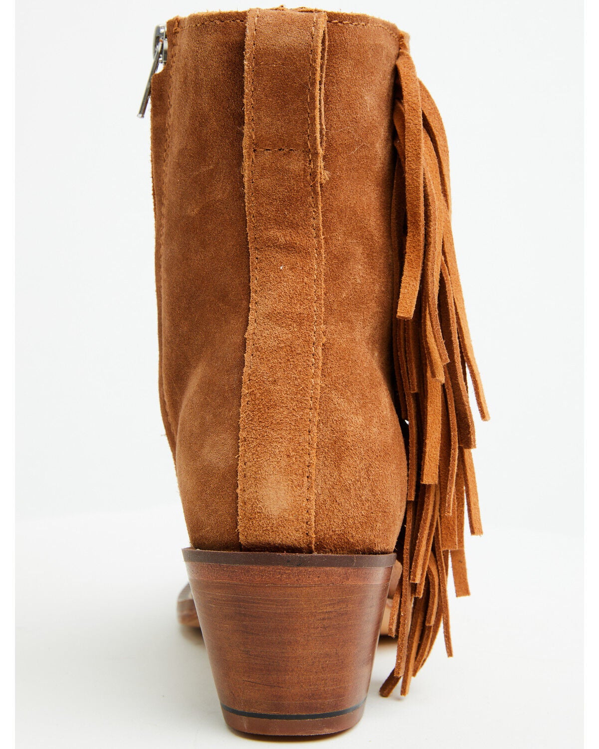 Image #5 - Justin Women's Bev Booties - Snip Toe, Brown, hi-res