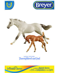 Breyer Kids' Racing The Wind Horse & Foal, No Color, hi-res