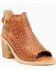 Image #1 - Diba True Women's Zest Open Toe Boots - Round Toe, Tan, hi-res