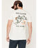 Image #1 - Troll Co Men's Nolaw Hops Short Sleeve Graphic T-Shirt, Off White, hi-res