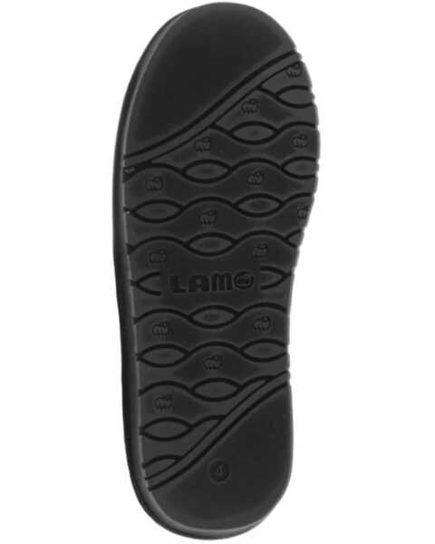 Image #7 - Lamo Footwear Girls' Black & White Sheepskin Boots, Black, hi-res
