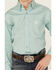 Image #3 - Panhandle Boys' Solid Poplin Long Sleeve Button-Down Western Shirt , Aqua, hi-res