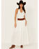 Image #1 - Shyanne Women's Lace Inset Maxi Skirt, White, hi-res