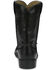 Image #5 - Justin Men's Basics Roper Western Boots - Round Toe, Black, hi-res