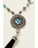 Shyanne Women's Shimmer Concho Tassel Jewelry Set, Silver, hi-res