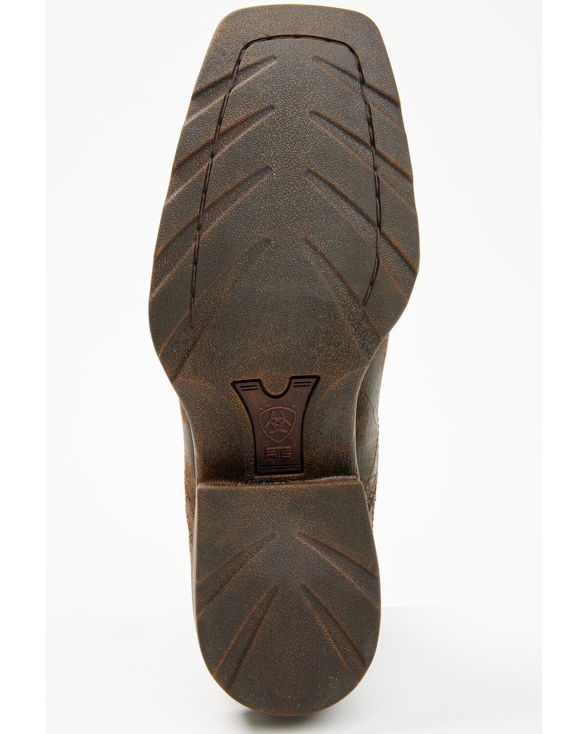 Image #7 - Ariat Men's Midtown Rambler Stone Chelsea Boots - Square Toe, Black, hi-res