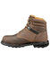 Image #3 - Carhartt Men's 6" Lace-Up Work Boots - Round Toe, Dark Brown, hi-res