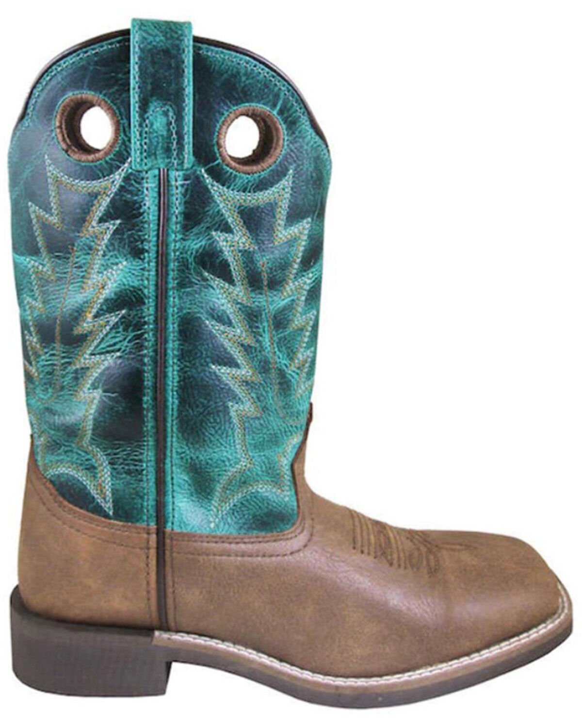 Image #1 - Smoky Mountain Women's Tracie Performance Western Boots - Broad Square Toe, Brown, hi-res