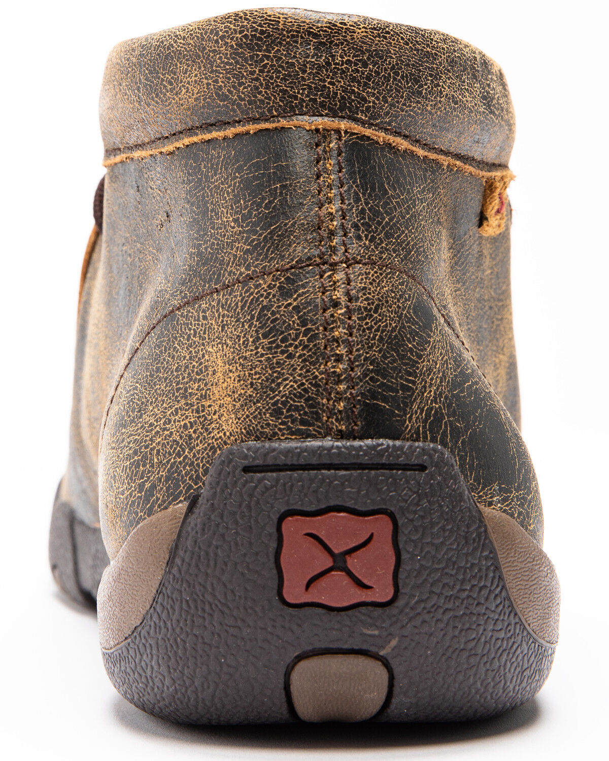 Image #5 - Twisted X Men's Caiman Print Driving Mocs - Moc Toe, Brown, hi-res