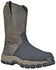 Image #1 - Hoss Men's 11" Recon Waterproof Metguard Wellington Work Boots - Composite Toe, Brown, hi-res