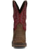 Image #4 - Justin Men's Broncy Waterproof Western Work Boots - Composite Toe, Brown, hi-res