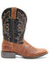 Image #2 - Durango Men's Brown Westward Western Performance Boots - Broad Square Toe, Brown, hi-res