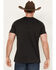 Image #4 - Cody James Men's Long Live Short Sleeve Graphic T-Shirt, Black, hi-res