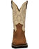 Image #4 - Justin Men's Homeland Work Boots - Steel Toe, Brown, hi-res