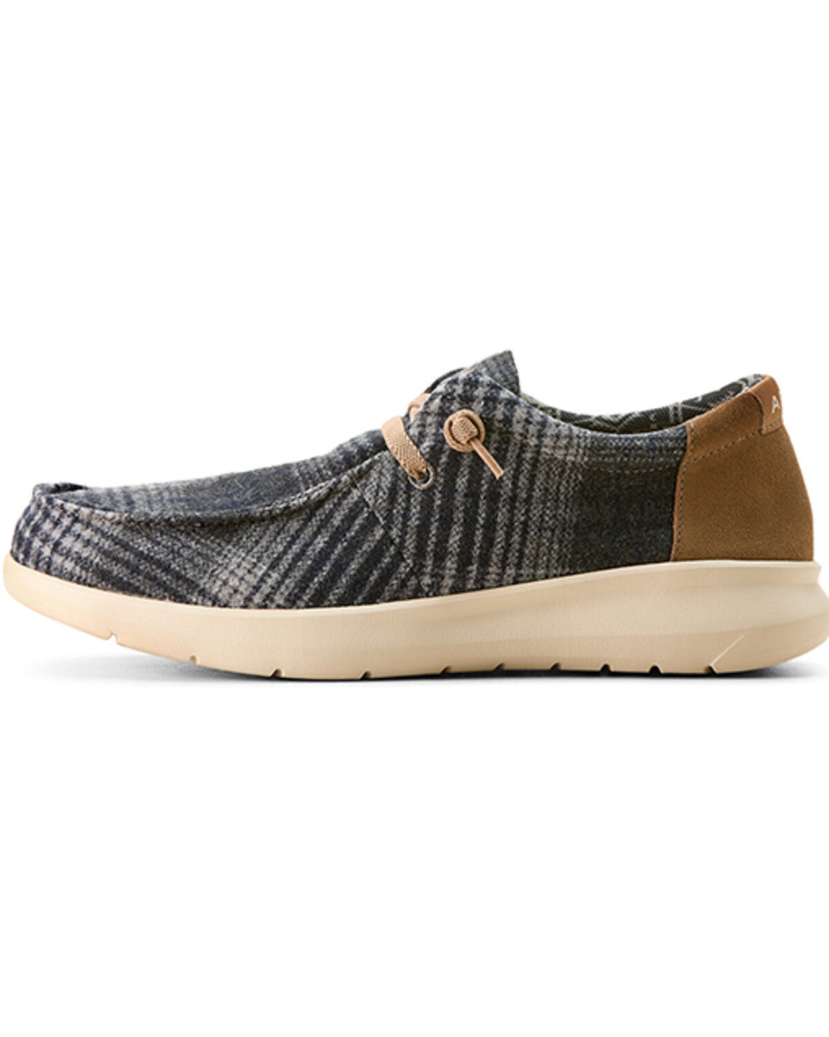 Image #2 - Ariat Men's Hilo Casual Shoes - Moc Toe, Black, hi-res