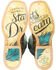 Image #3 - Tin Haul Dreamcatcher Cowgirl Boots - Square Toe, Brown, hi-res