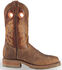 Image #2 - Double H Men's Domestic I.C.E. Roper Boots - Steel Toe, Brown, hi-res