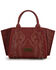 Image #3 - Wrangler Women's Jessie Tooled Concealed Carry Crossbody Bag, Red, hi-res