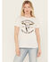 Image #1 - Paramount Network's Yellowstone Women's Dutton Ranch Short Sleeve Graphic Tee, Ivory, hi-res
