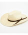 Image #1 - M & F Western Infant Straw Cowboy Hat , Natural, hi-res