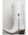 Image #3 - Lane Women's Off The Record Patent Leather Tall Western Boots - Snip Toe, White, hi-res