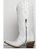 Image #3 - Lane Women's Off The Record Patent Leather Tall Western Boots - Snip Toe, White, hi-res