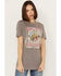 Image #1 - Bohemian Cowgirl Women's Wild West Rodeo Graphic Tee, Taupe, hi-res