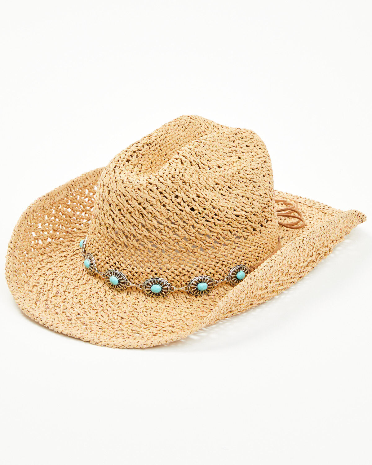 Image #1 - Shyanne Women's Dixie Straw Cowboy Hat, Tan, hi-res