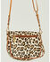 Image #3 - Wrangler Women's Boot Barn Exclusive Leopard Print Round Fanny Pack, Brown, hi-res