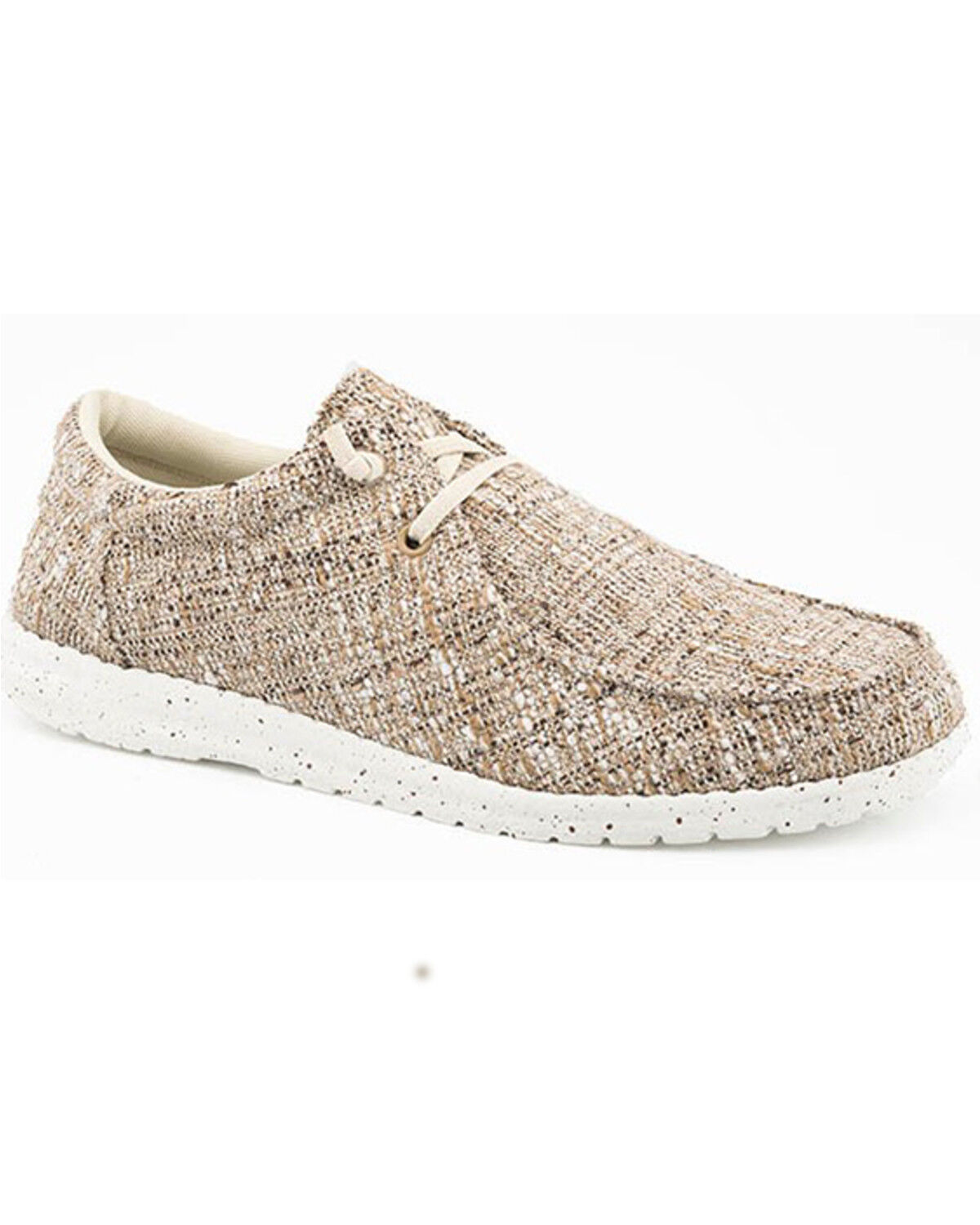 Image #1 - Roper Boys' Hang Loose Casual Shoes - Moc Toe, Tan, hi-res