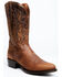 Image #1 - Dan Post Men's Sand Shaft Western Boots - Medium Toe, Sand, hi-res