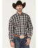 Image #1 - Ariat Men's Pro Series Wilton Classic Fit Long Sleeve Button-Down Shirt, Black, hi-res