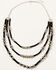 Shyanne Women's Midnight Sky Layered Bead Necklace, Silver, hi-res